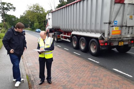 Video: Residents tell the Police and Crime Commissioner they want action over a dangerous stretch of the A63 near Selby