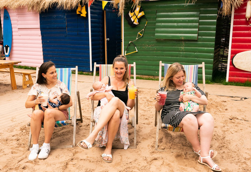 York shopping centre gets its own beach as part of ‘The Great Summer Social’