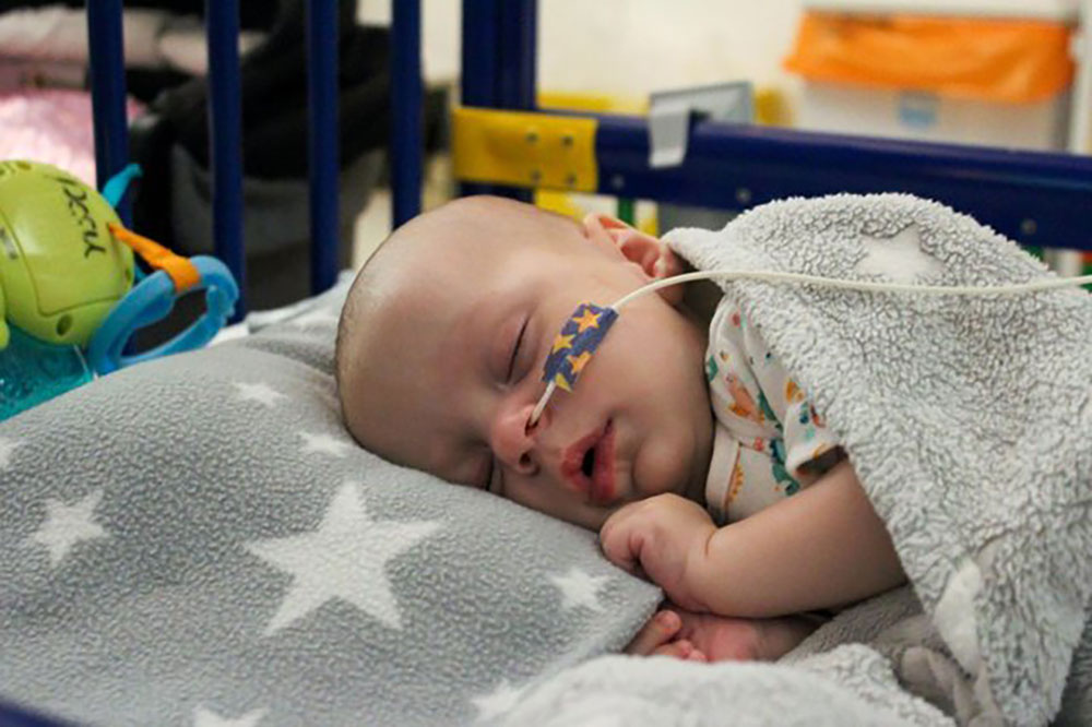 York baby Markuss sleeps through treatment with ‘world’s most expensive drug’