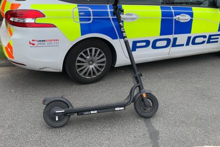 York police take another illegal E-Scooter off the roads