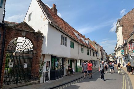 York’s ‘oldest street’ relaunched as shopping and food destination