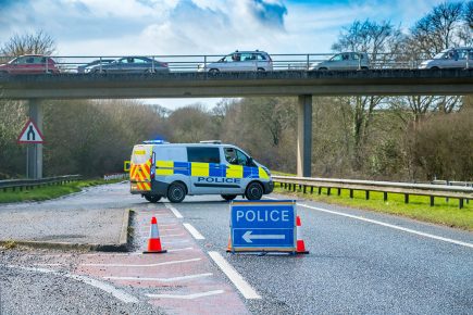 Updated: A64 near York reopens after burst water main is fixed