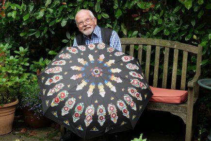 How I created these amazing York Minster Rose Window brollies for charity