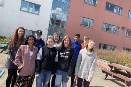 Young people tackle sponsored walk to help domestic abuse survivors