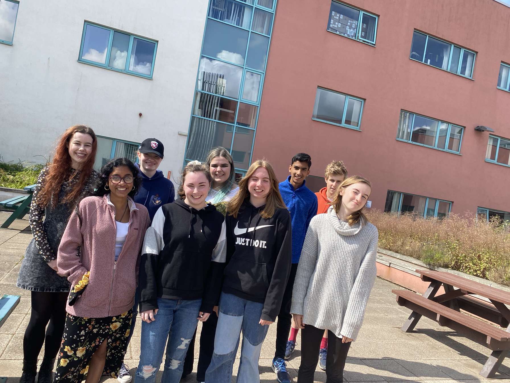 Young people tackle sponsored walk to help domestic abuse survivors