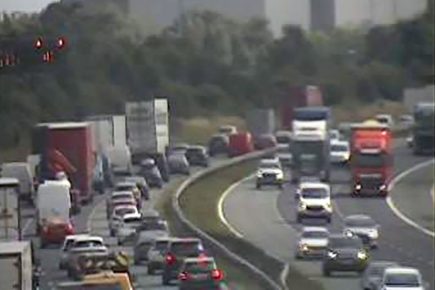 Crash causes six miles of traffic misery on main North Yorkshire road