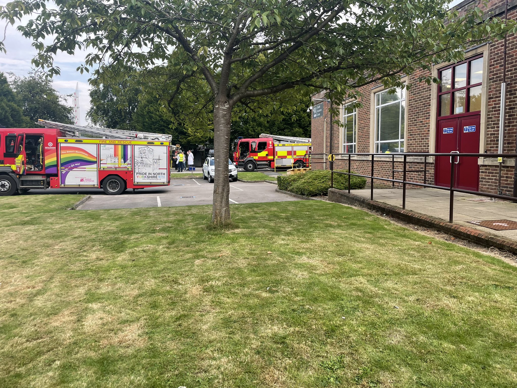Fire crews called to Nestle in York
