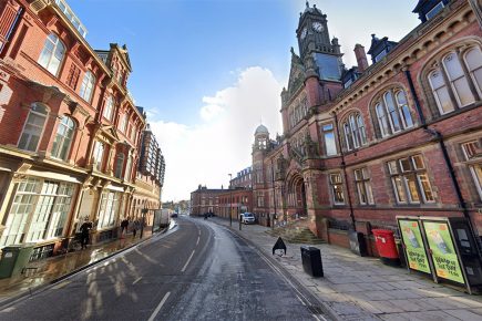 Pedestrian hit by car in York city centre