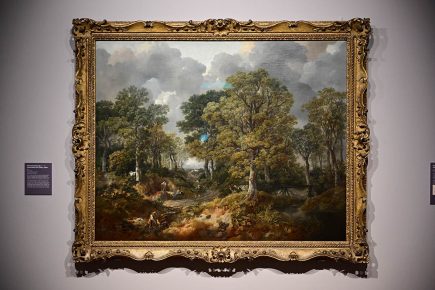 New exhibition showcases rediscovered drawings from British painter – borrowed from the Queen