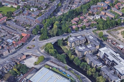 Firefighters rescue dog from river in York