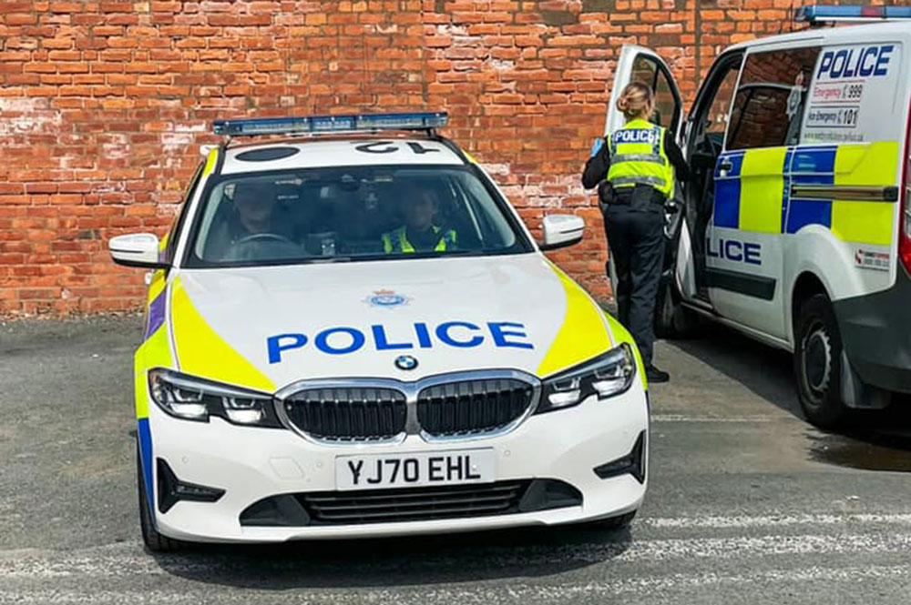Man charged after children ‘threatened with a knife’
