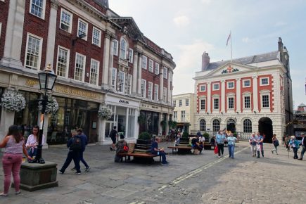 Police called after youths climb onto roof in York city centre