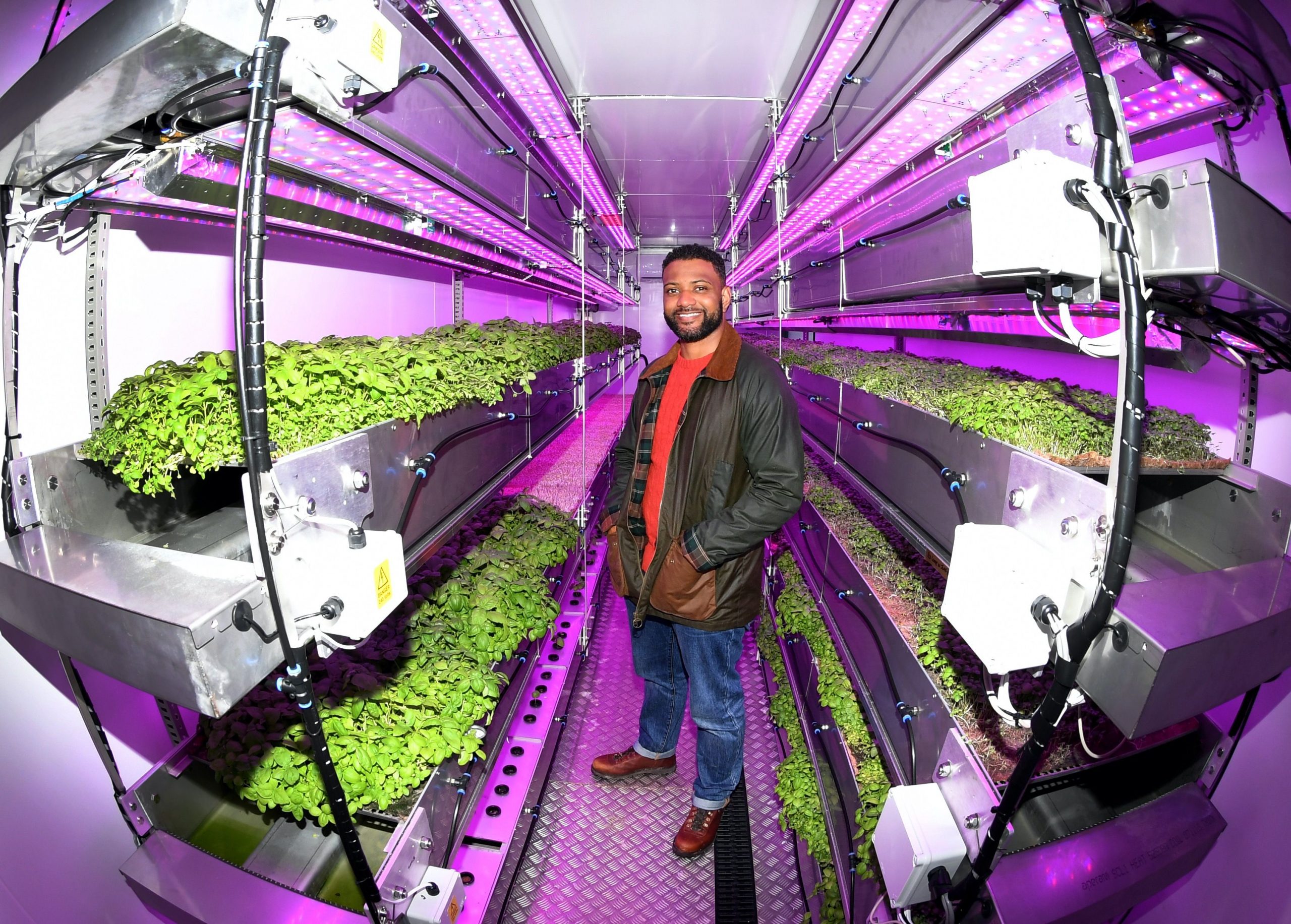 North Yorkshire food company’s green herb production unit featured on national TV