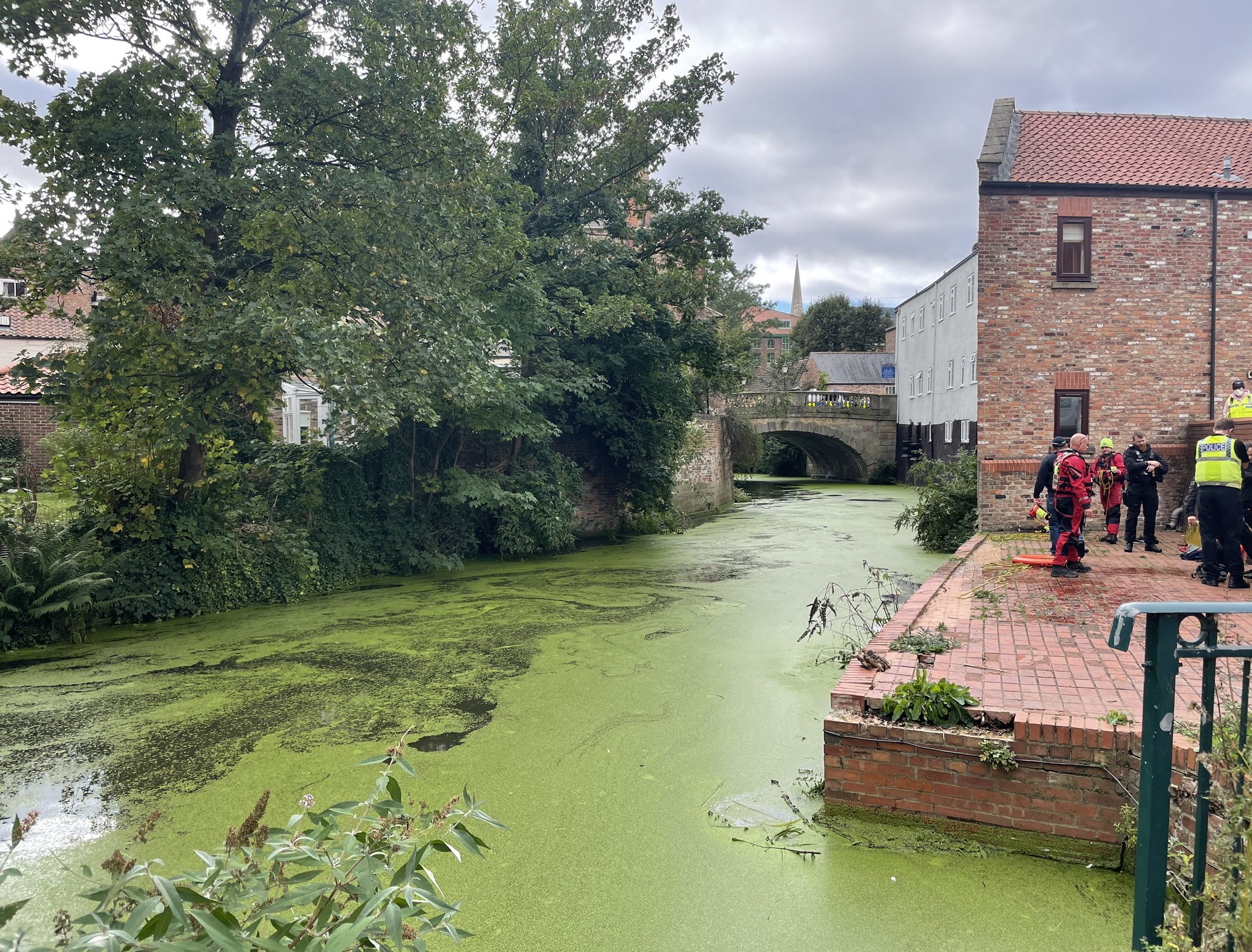 Man rescued from river in York