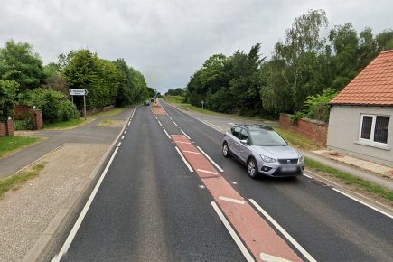 A64 blocked after crash – Heavy traffic reported