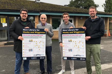 Residents are being invited to have their say on plans for a new home for a Library