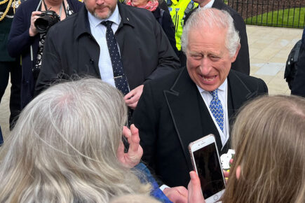 30+ pictures: The sun shines on the King and Queen as they return to York