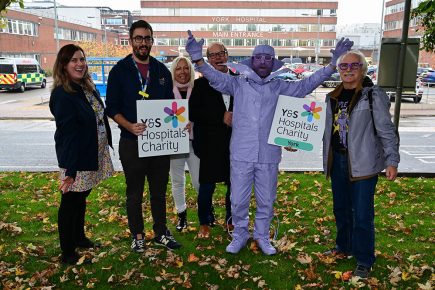 ‘Absolutely incredible’: York NHS charity thrilled by Purpleman’s fundraising total