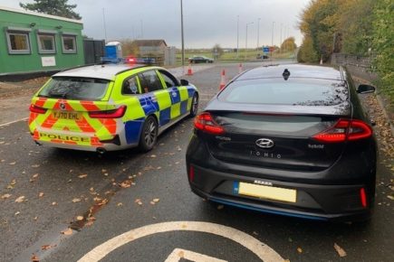 Stolen car report leads to drugs arrest on the A1