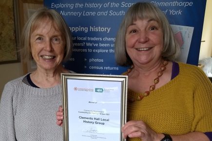 ‘We’re absolutely thrilled!’ York history group wins national award