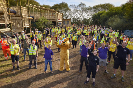 York railway workers lend a hand to BBC’s DIY SOS project