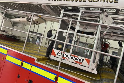 Crews called to a motorhome on fire in York