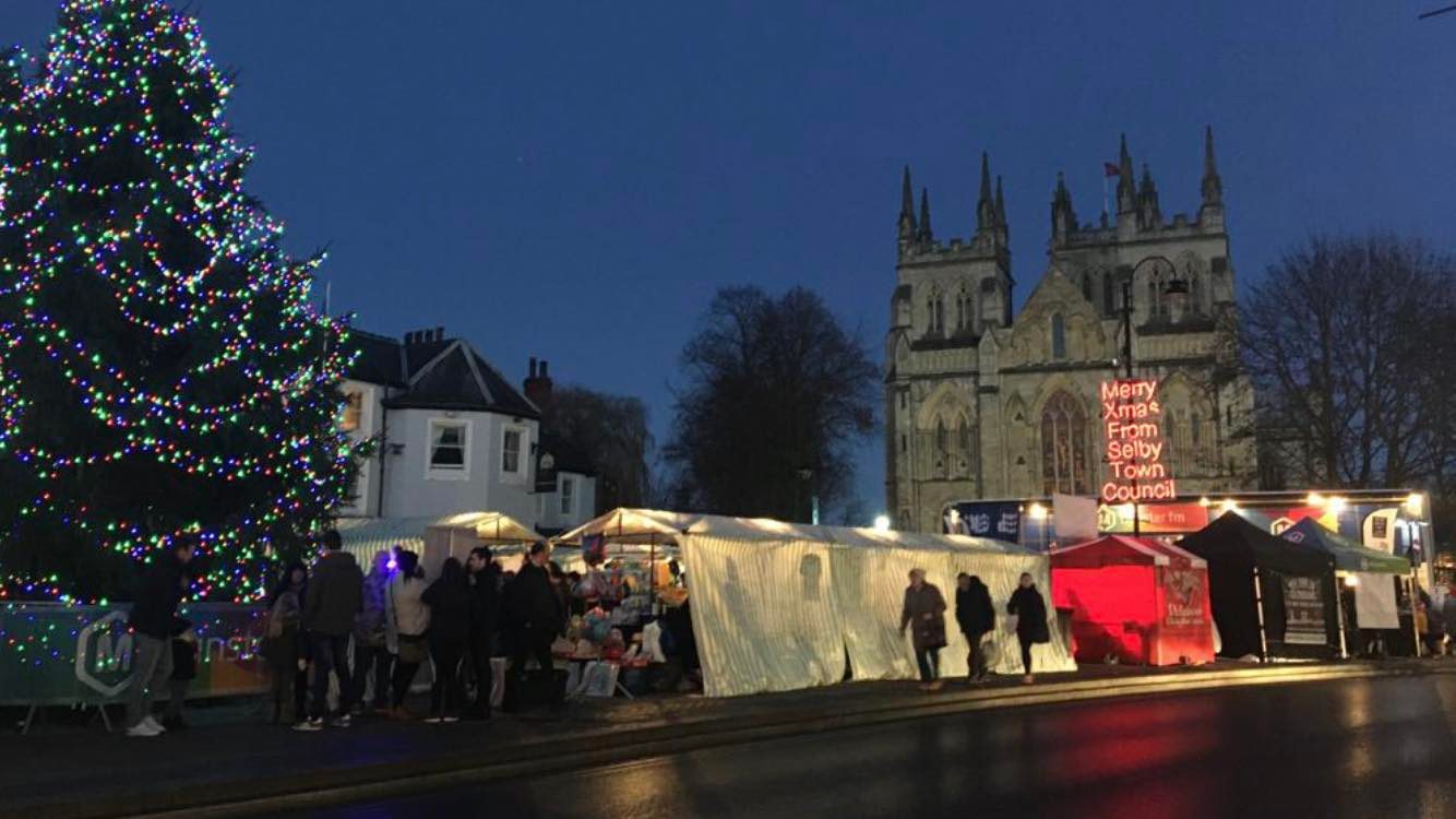 Selby Saturday Market and Lights Switch On cancelled