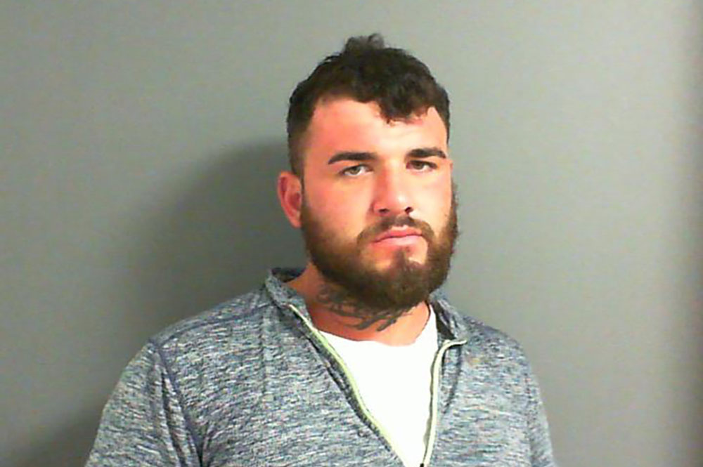 Police hunt man suspected of violence