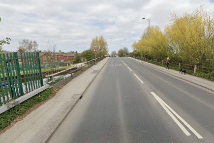 Cycle gang attack man on Selby bridge