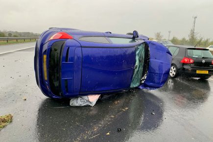 Police investigation after car crash on main road in North Yorkshire