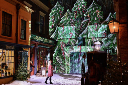 Watch: Beautiful light show brings Christmas magic to York’s Victorian street