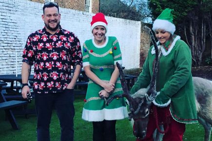 Extremist threatens to burn down York pub – over visit of Santa and his reindeer