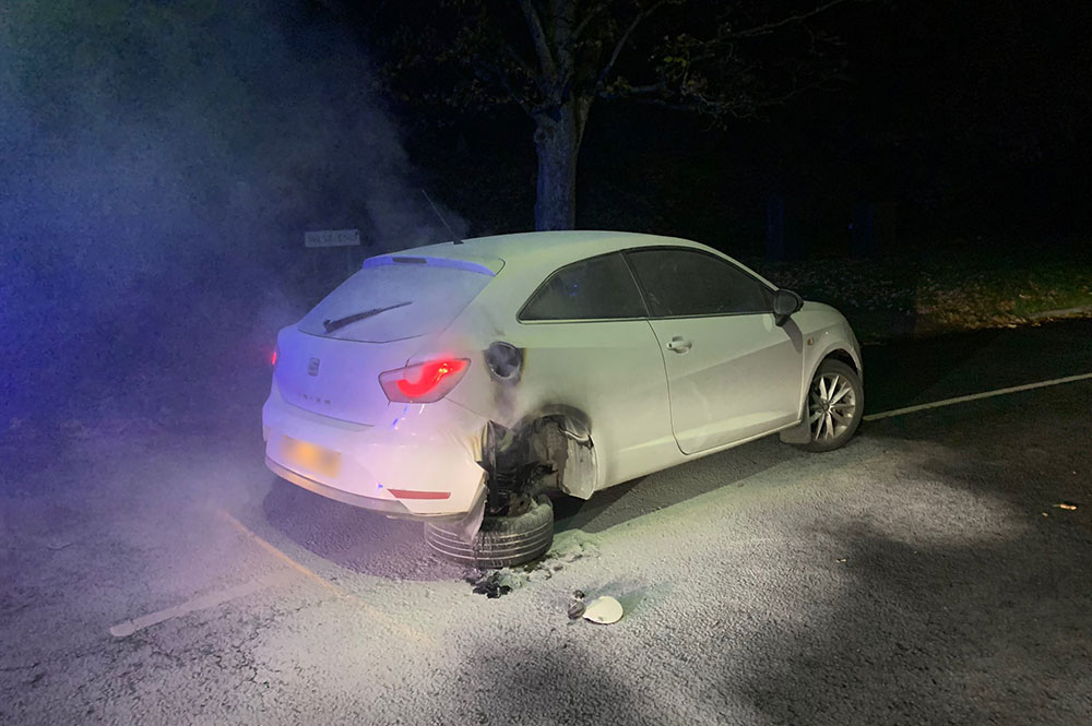 Car stolen and torched in York
