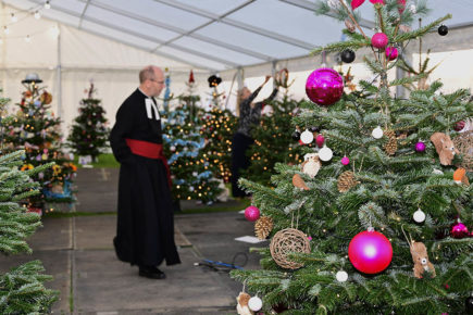 Christmas tree festival to return next week – and move inside the Minster