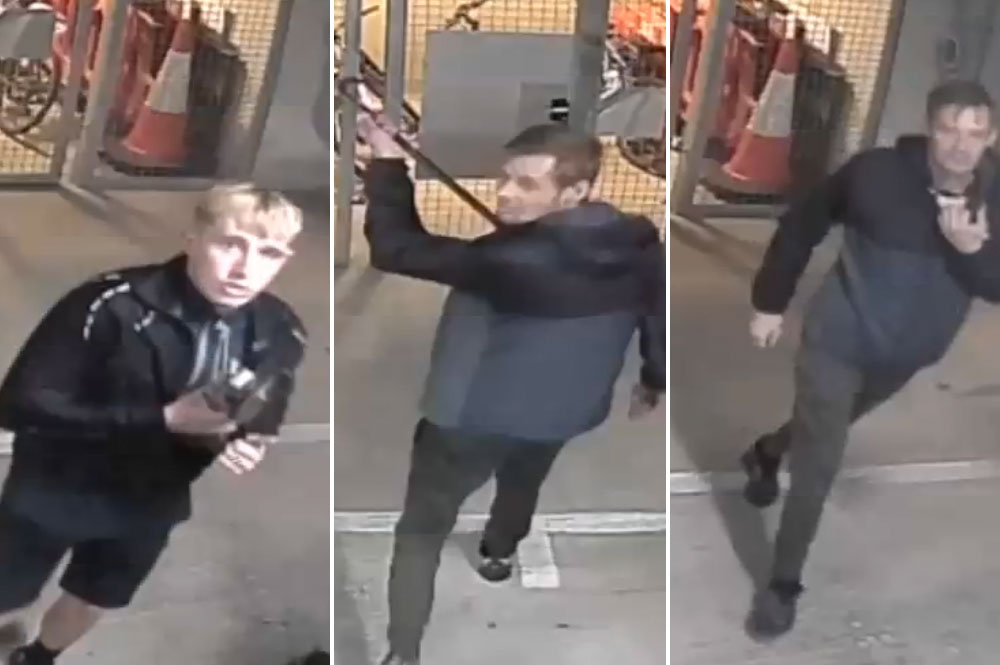 Police search for these three men after bikes were stolen from York flats