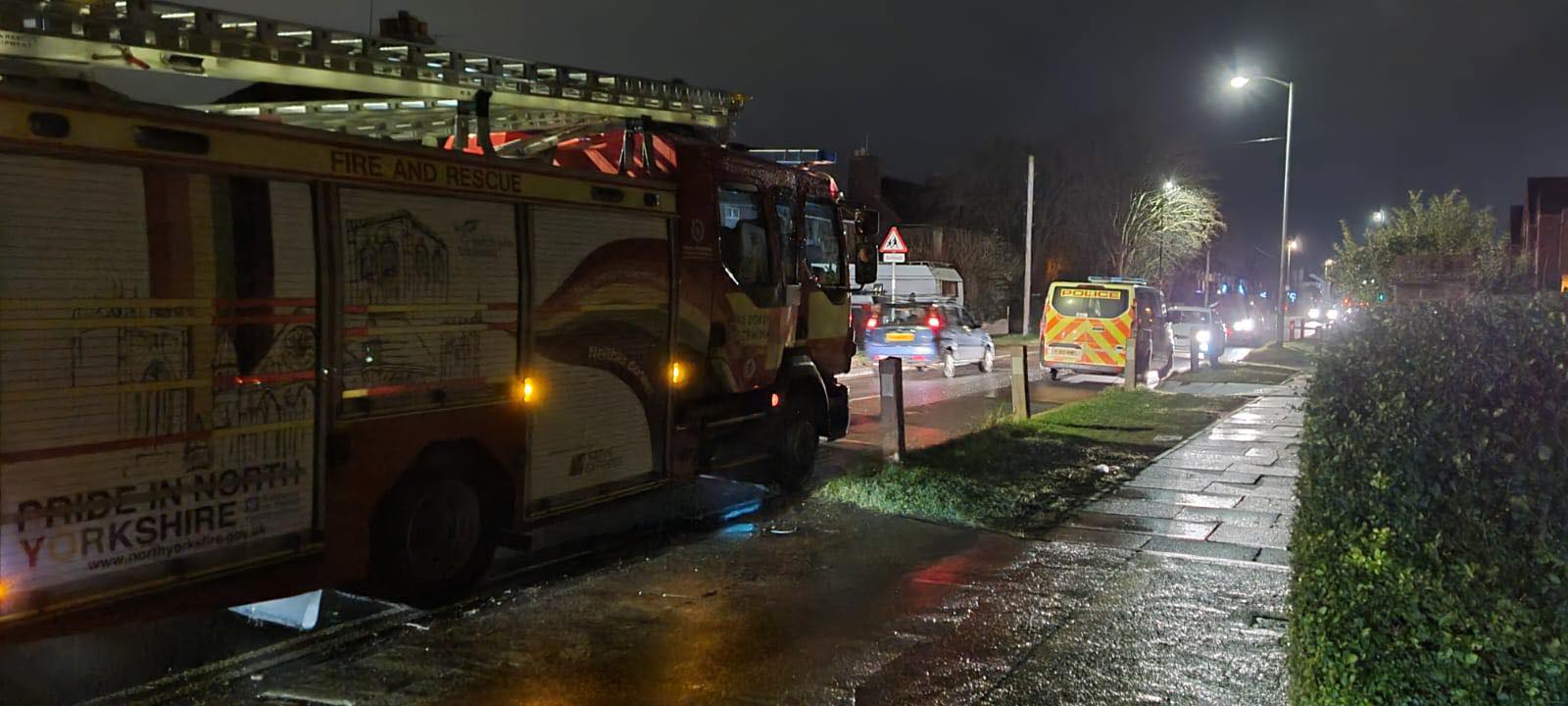 Police close York road after suspected gas leak