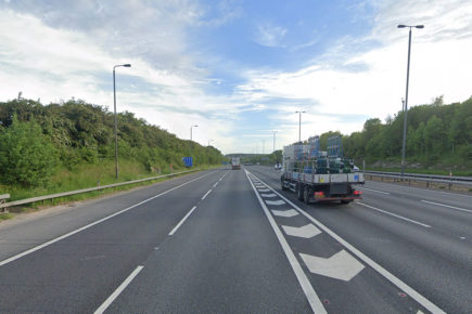 Updated: Double decker bus and Army truck collide causing four hours of jams on the A1(M)