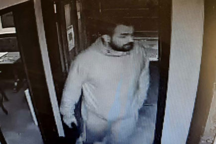 CCTV release after unnerving spray-can incident on busy York road