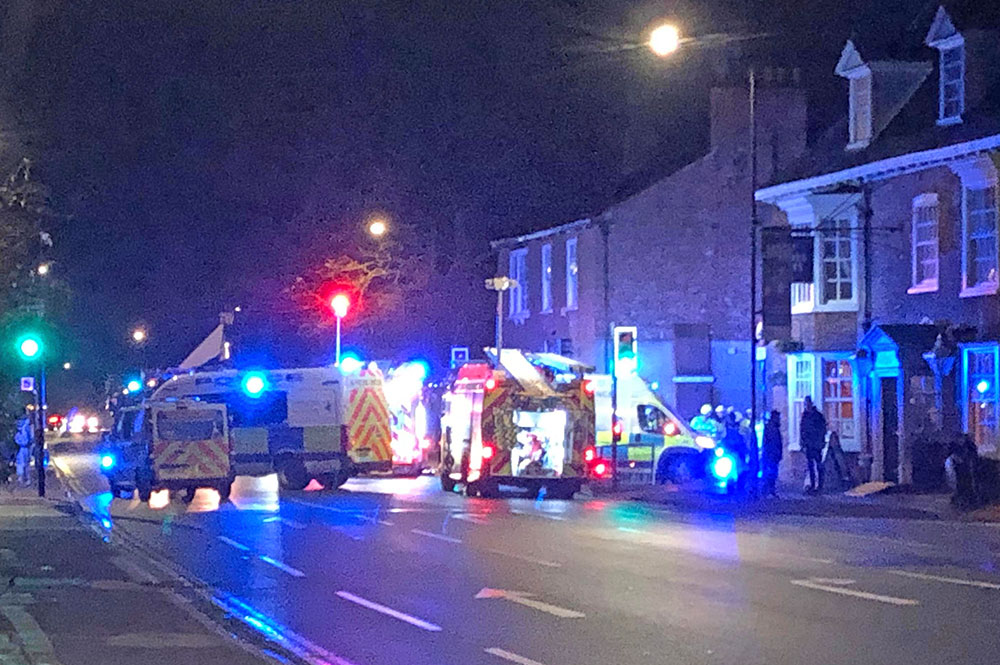 Teenager hurt in gritter crash released from hospital – as police inquiry continues
