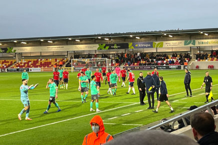 Watch: York City fans’ tennis ball protest brings match to a halt