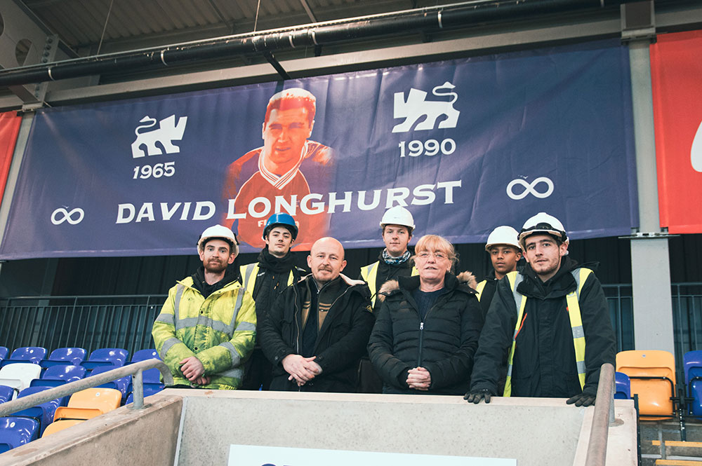 York City reveal the new name of one of the stands at the Community Stadium