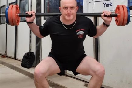 Watch: Firefighter completes his 365 day charity squat challenge raising cash for York Mind