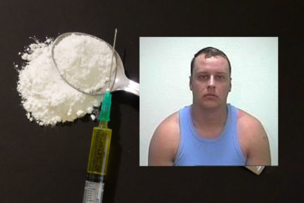 Jailed: Dealer caught with Class A drugs stashed down his trousers