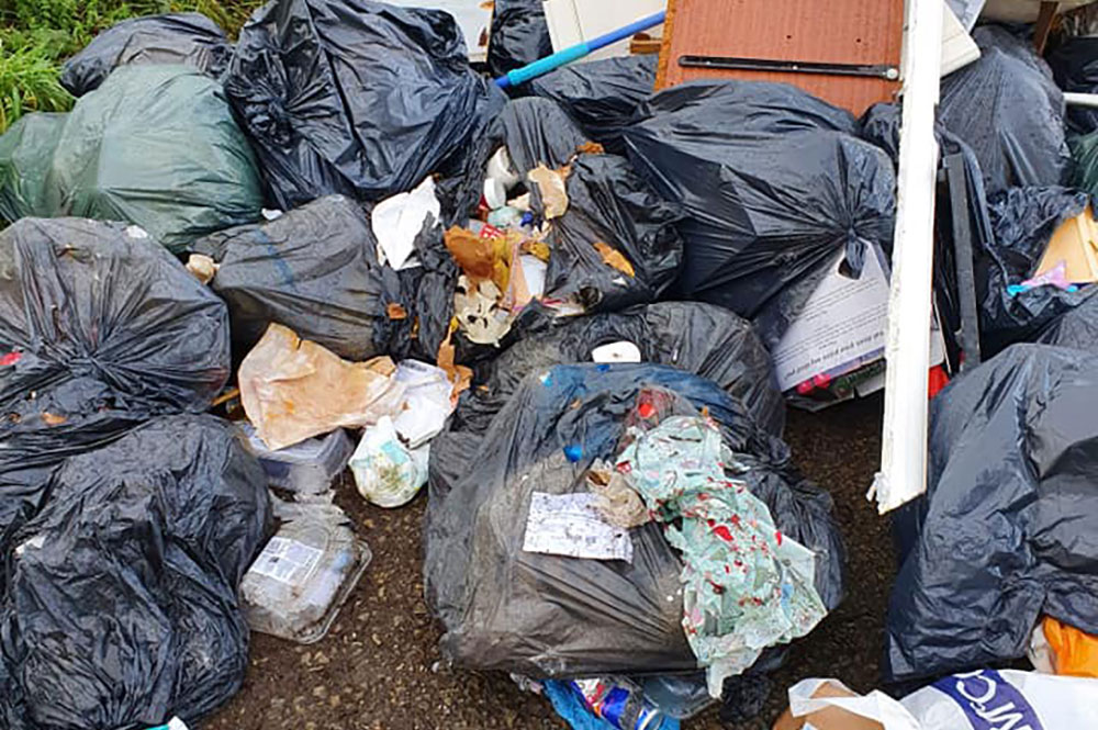‘Absolutely disgusting’: Fly tippers block York lane with rubbish