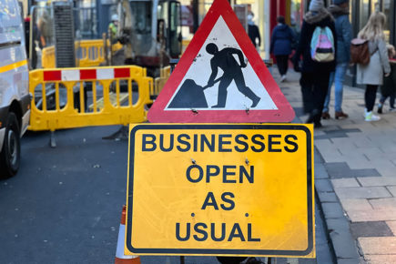 Emergency repairs close main road in York