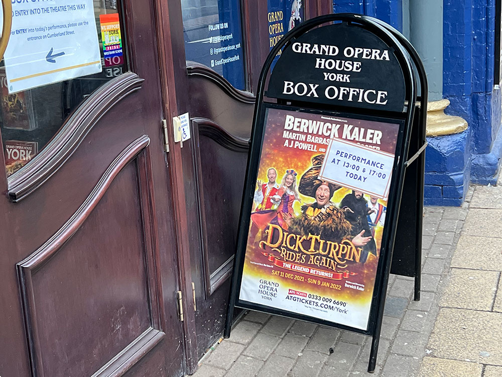 Berwick panto performances cancelled due to Covid in the cast