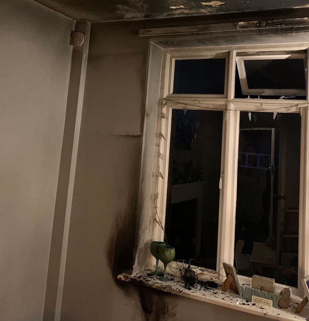 Fire crews tackle four house fires – one man treated by paramedics