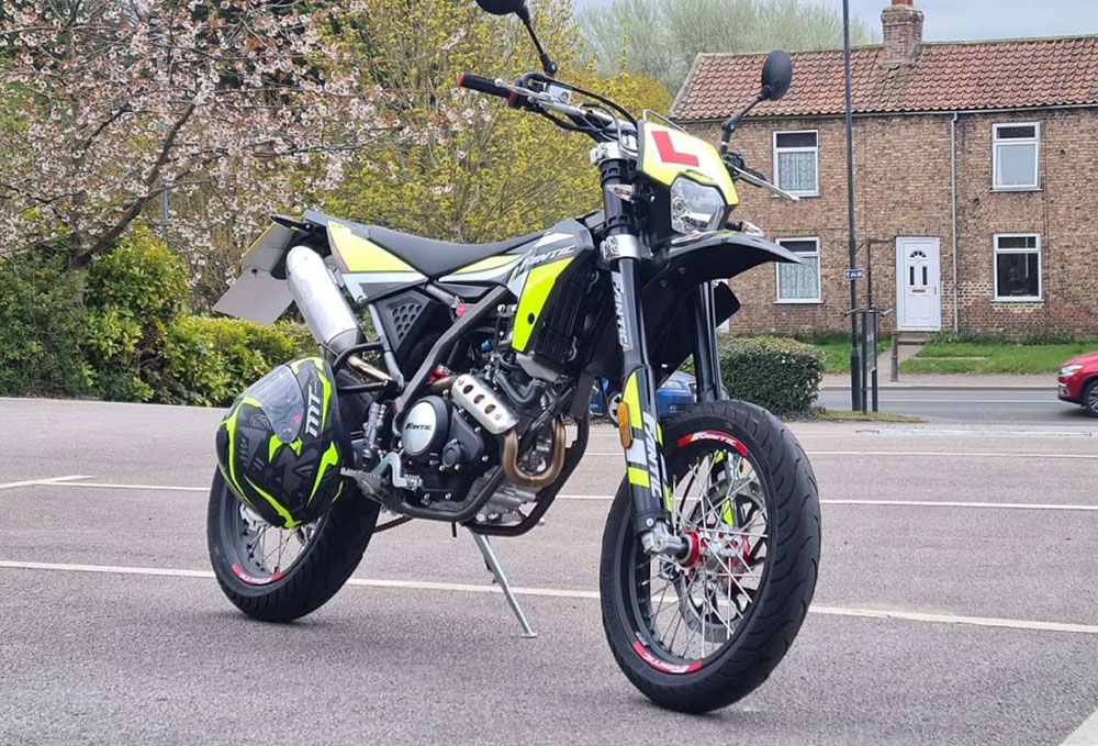 Man arrested after motorbike stolen from York