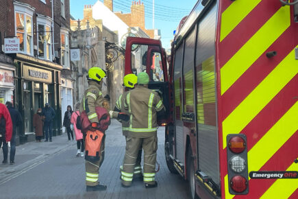 Updated: Firefighters tackle unsafe structure in York city centre