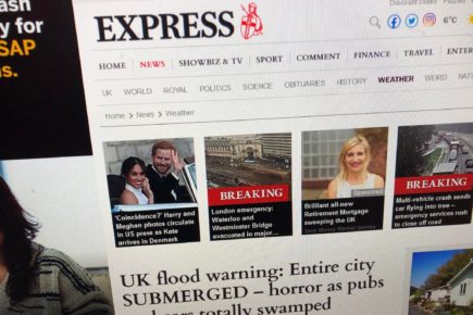 National newspaper updates story after being branded reckless for claiming the ‘entire city’ of York was ‘submerged’